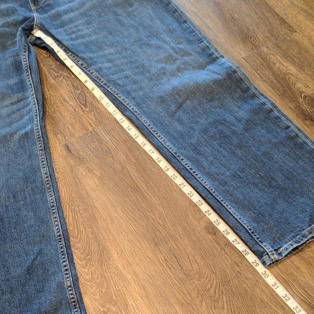 Levi's Men's 559 Relaxed Straight Fit Blue Jeans W40 L30 - Picture 6 of 7